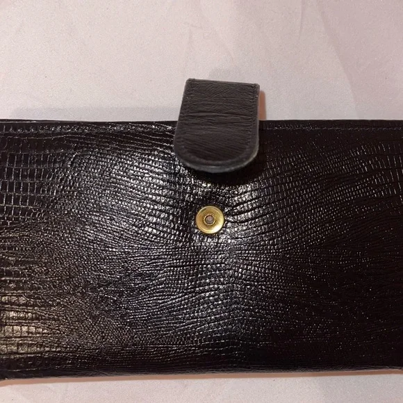 Genuine Leather Black Wallet - Picture 5 of 11
